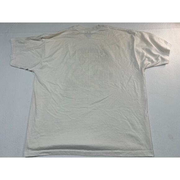 Vintage Subway Sprint Car Nationals Red River Valley Speedway 1993 White T-Shirt - Picture 4 of 5